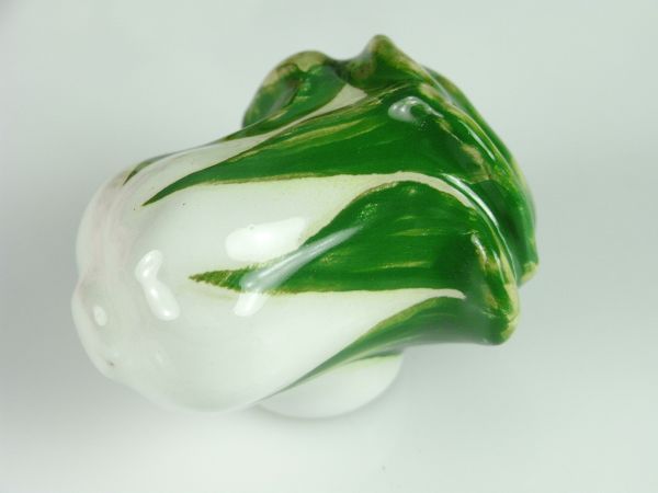 single hole Chinese cabbage cartoon ceramic knobs for drawer/wardrobe/shoe cabinet