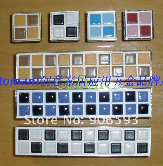 Baby blue mosaic porcelain cabinet handle\12pcs lot free shipping\furniture handle