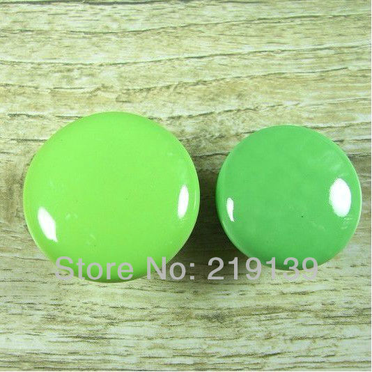 green ceramic knob-8017