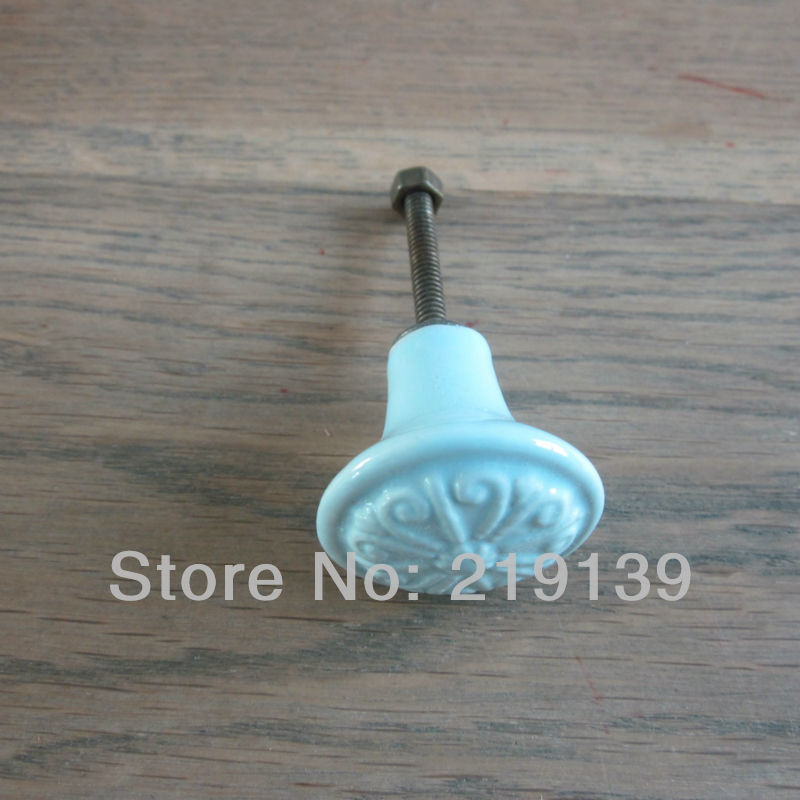 ceramic cabinet knobs pulls-8043