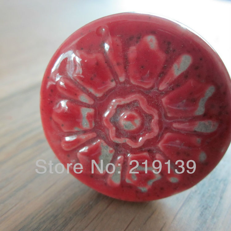 India Ceramic knobs-8046