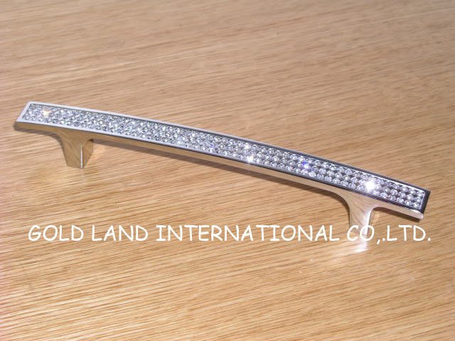 160mm Free shipping crystal glass long handle 