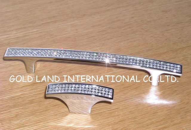 160mm Free shipping crystal glass long handle 