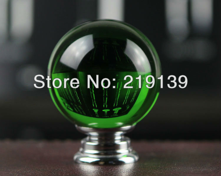 Green Crystal Knob-9016