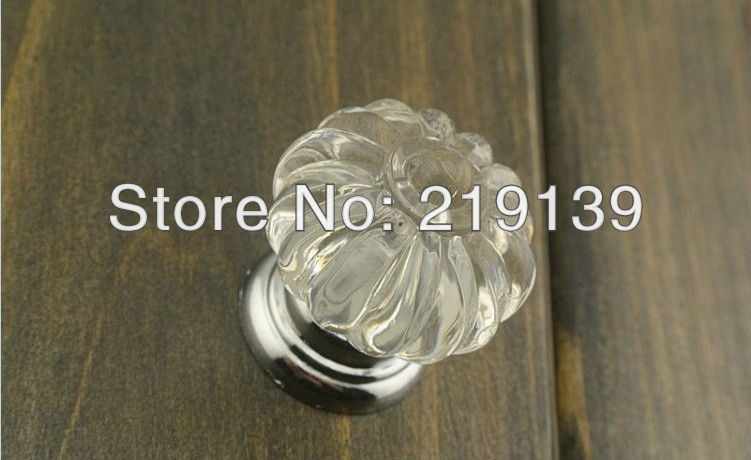 Crystal cabinet pull knob-9020