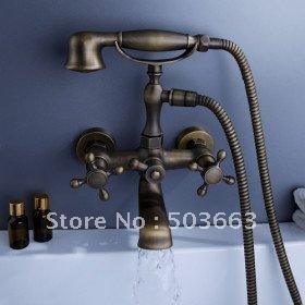 Antique Phone Style Bathtub Wall Mounted Faucet Bathroom Mixer Tap CM0352