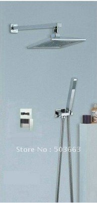 Bathroom Rainfall Multi-ply With Valve& Water Spout Shower Faucet Set CM0599