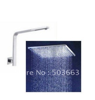 Beautiful Wall Mounted Shower Head Shower Arm Mixer Rainfall Chrome CM0689