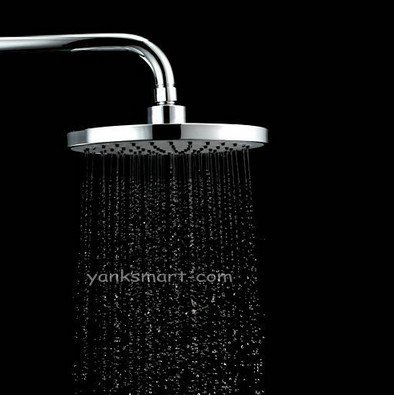 Fashion Retail 8" Rainfall Shower head+ Shower arm Shower Faucet Set CM0625