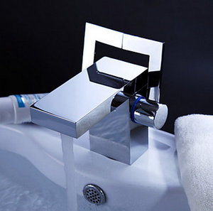 Faucet chrome Bathroom basin sink Mixer tap b8368