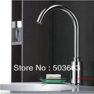 Free Shipping New Style Single Hot&Cold Tap Automatic Sensor Faucets Water Tap S0017
