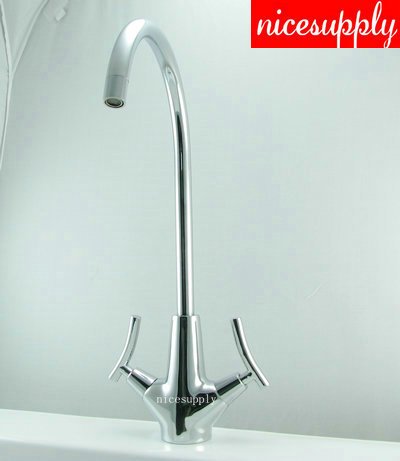 New faucet chrome Revolve kitchen sink Mixer tap b476