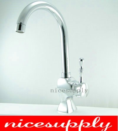 New faucet chrome Revolve kitchen sink Mixer tap b489
