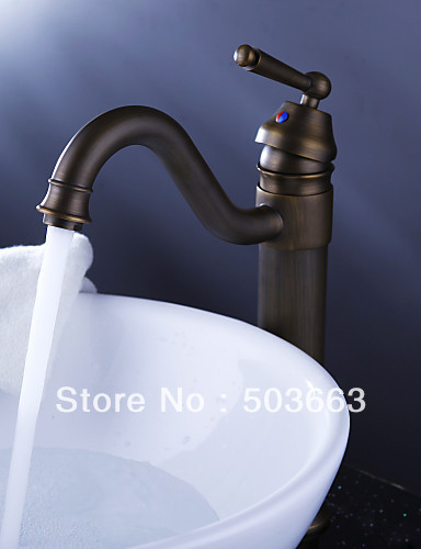 Pro Faucet Bathroom Basin Faucet Sink Mixer Tap Brass Antique Faucet L-0010