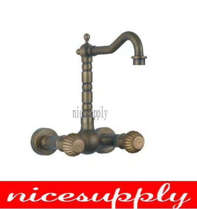 antique brass faucet kitchen basin sink Mixer tap b623 FAUCET Kitchen