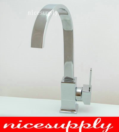 chrome finish swivel kitchen sink Mixer tap basin sink faucet Vessel faucet vanity faucet b522