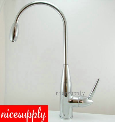 chrome single handle Vessel faucet swivel kitchen sink Mixer tap b502