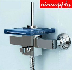 Faucet bathroom chrome wall mounted mixer tap  b205