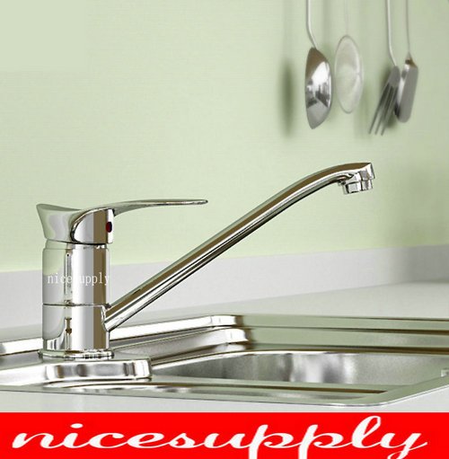 Faucet chrome kitchen sink  Mixer tap b393 luxurious swivel kitchen faucets