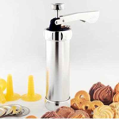 1piece/lot Cookie Press Machine Biscuit Maker Cake Making Decorating Gun Kitchen Tools Set 20 Cookie Moulds New Year Gift