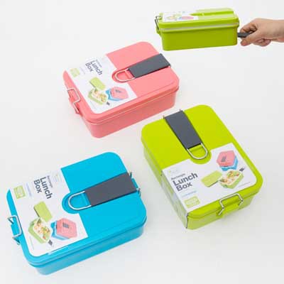 Homio 950ML High Quality Lunch box Food Container For Kids Can Be Used In The School 18*13*6cm 3Colors Free Shipping