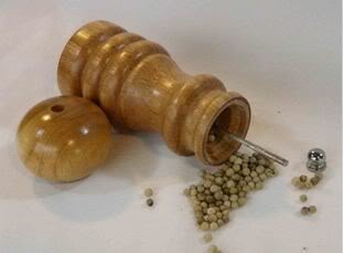 Wood Wooden Salt Seed Spice Pepper Mill Grinder Muller Shaker Kitchen Ware Tool