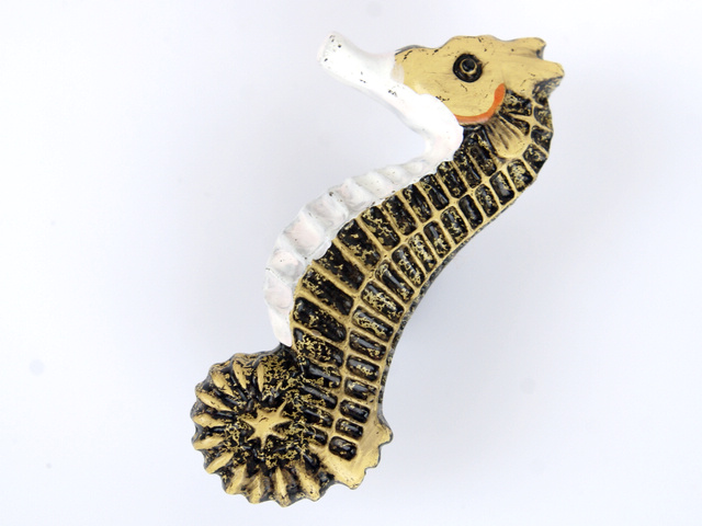 M5024 seahorse cartoon resin knobs for drawer/cabinet