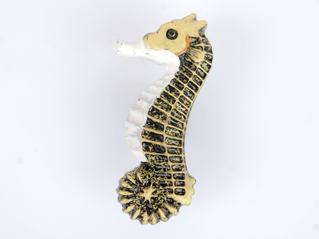 M5024 seahorse cartoon resin knobs for drawer/cabinet