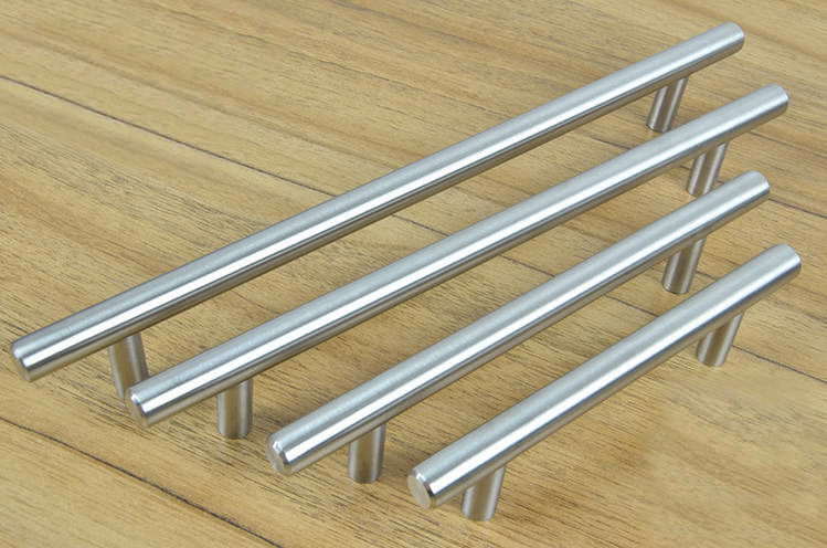 Cabinet Hardware Stainless Steel Bar Pull Handle And Knobs C C