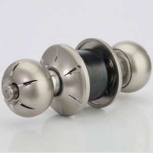 5306SS sandy white kirsite spherical locks for door