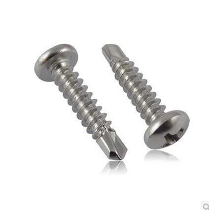 200pcs/lot st4.2*16 4.2*16mm stainless steel pan head phillips countersunk self drill screw