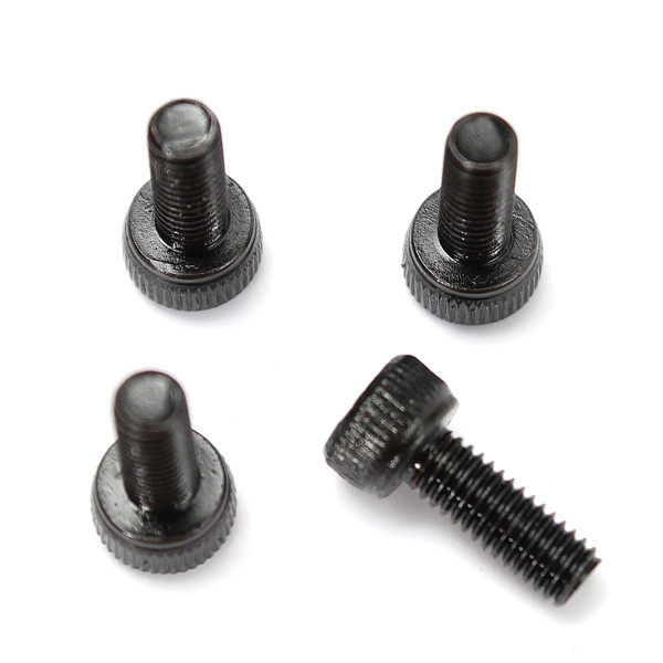 carbon steel 50pcs/bag m3*8mm countersunk hexagon socket inside black head screws