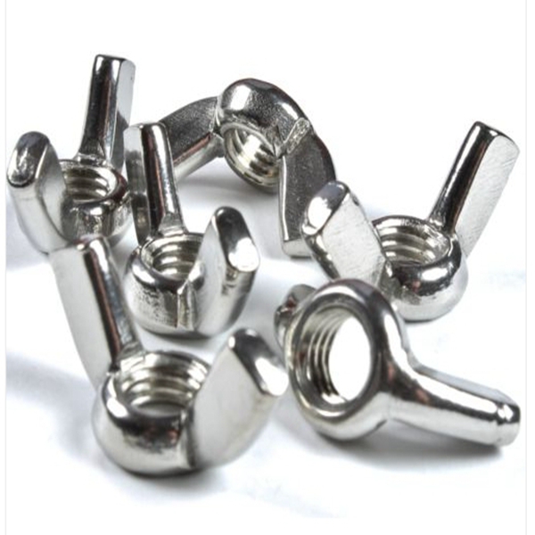 lowest price 10pcs stainless steel wing nuts to fit our stainless bolts & screws m3mm nuts and bolts hardware