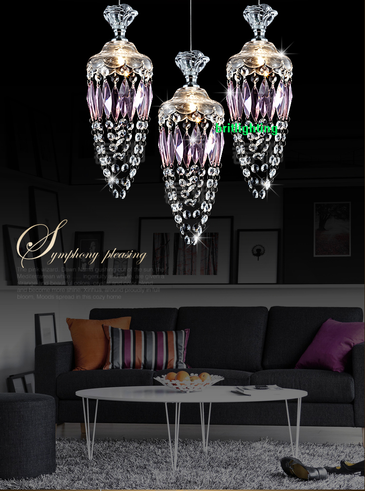 kitchen single pendant light crystal pendant lamp for dining room led bar pendant lights study room hanging lamp crystal pendant