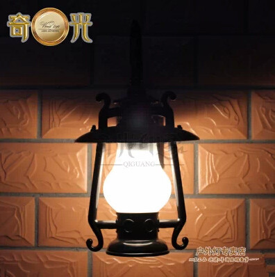 10w led 110v/220v outdoor wall lights waterproof vintage kerosene lamp aluminum die casting outdoor led wall sconce - Click Image to Close