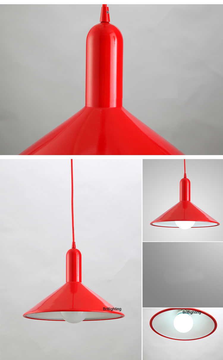 aluminum shade pendant lights for dining room modern single hanging lighting kitchen lamps semi-cirle fashion pendant lamp led - Click Image to Close