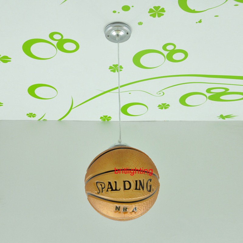 basketball pendant lights kid's room pendant lamps children's room hanging lamp china led glass ball pendant lamp basketball