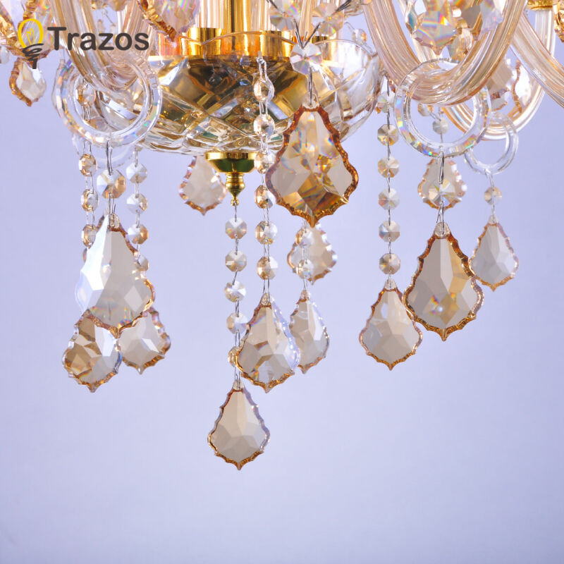 crystal ceiling chandelier home for living dining room lamp indoor home decoration bedroom lights crystal led lamp