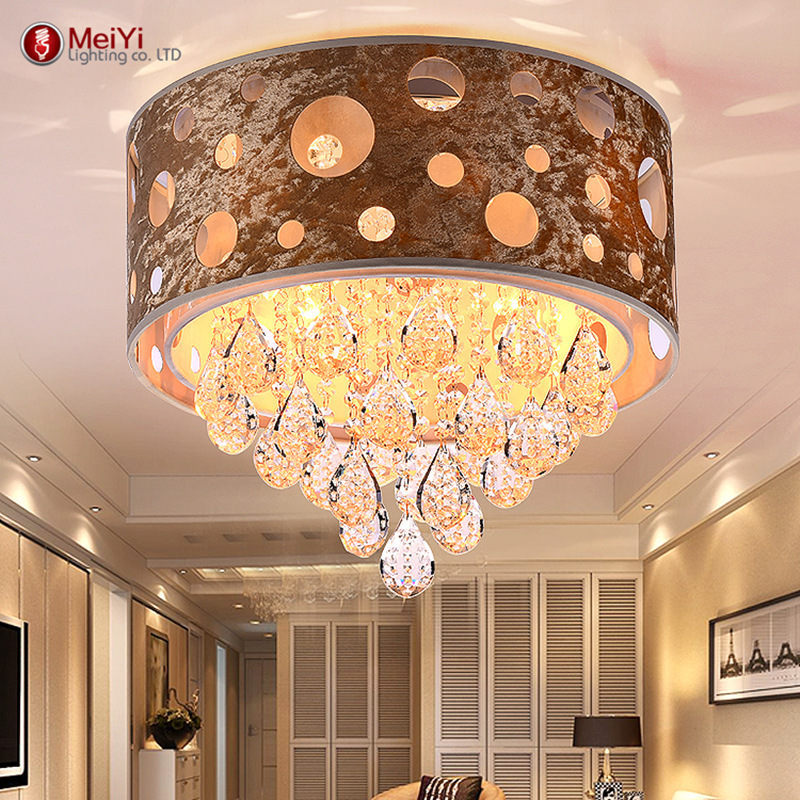 crystal ceiling lights for living room luminarias lustre led ceiling lamp for kid room wedding decoration