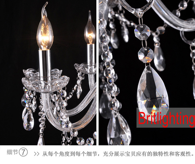 european crystal chandelier dining room crystal chandelier 6 lights modern kitchen chandeliers candle lights interior lighting
