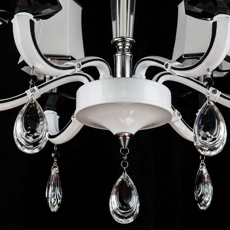 european style led chandelier fashionable home lighting crystal ball lustres de teto indoor wedding pendant chandelier