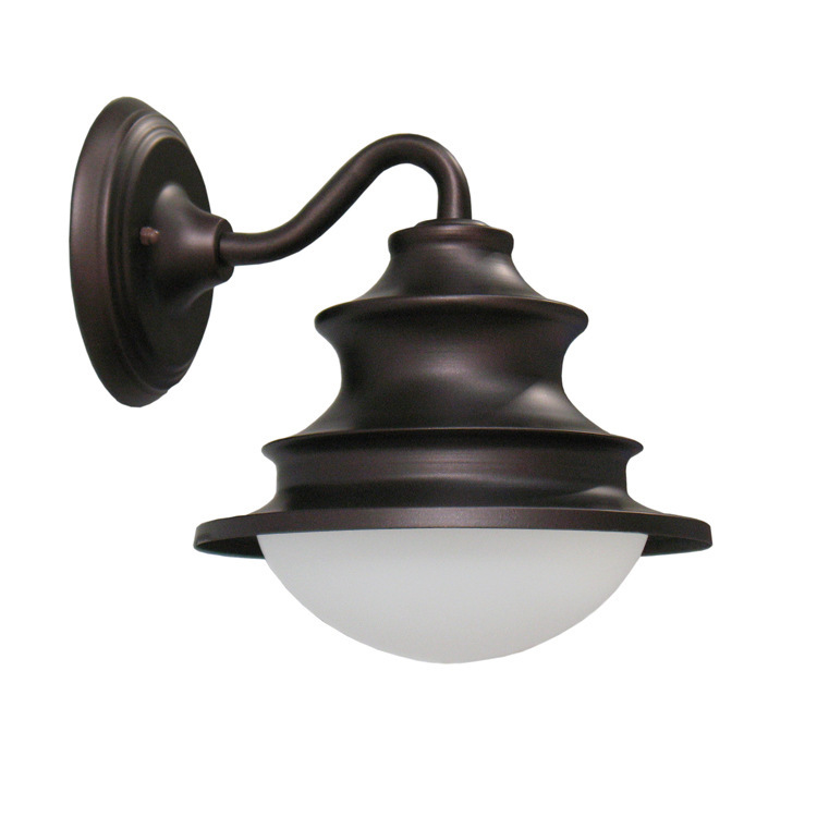 indoor&outdoor porch light glass ball vintage waterproof wall lamp iron+glass coffee color e27 base 110v/220v