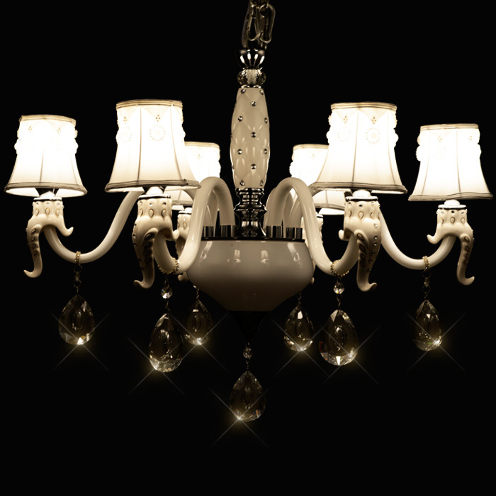 indoor modern led chandelier for christmas party decoration pendentes e lustres sala de jantar romantic home chandelier