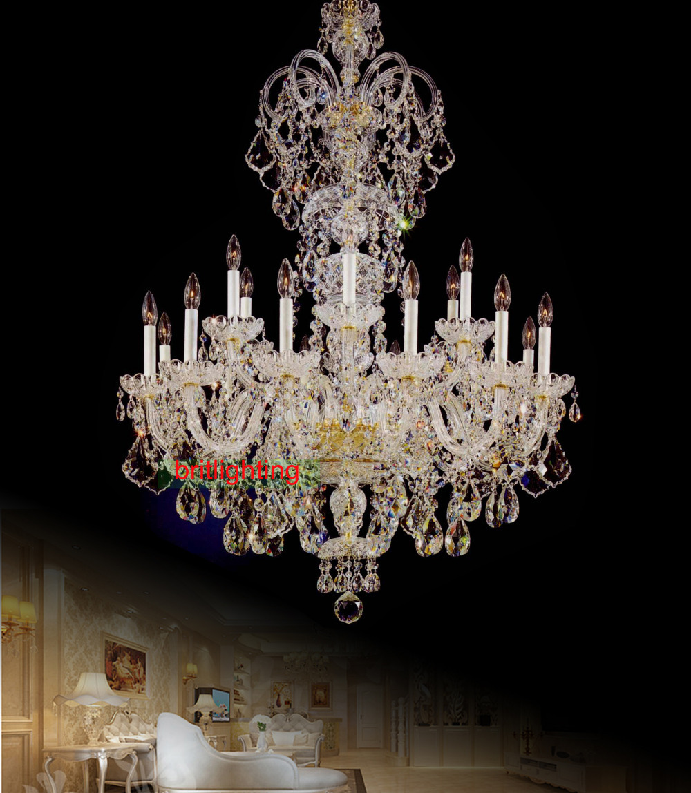large crystal chandelier entrance hall lighting luxury crystal light chandelier fashion crystal light chain chandelier lighting