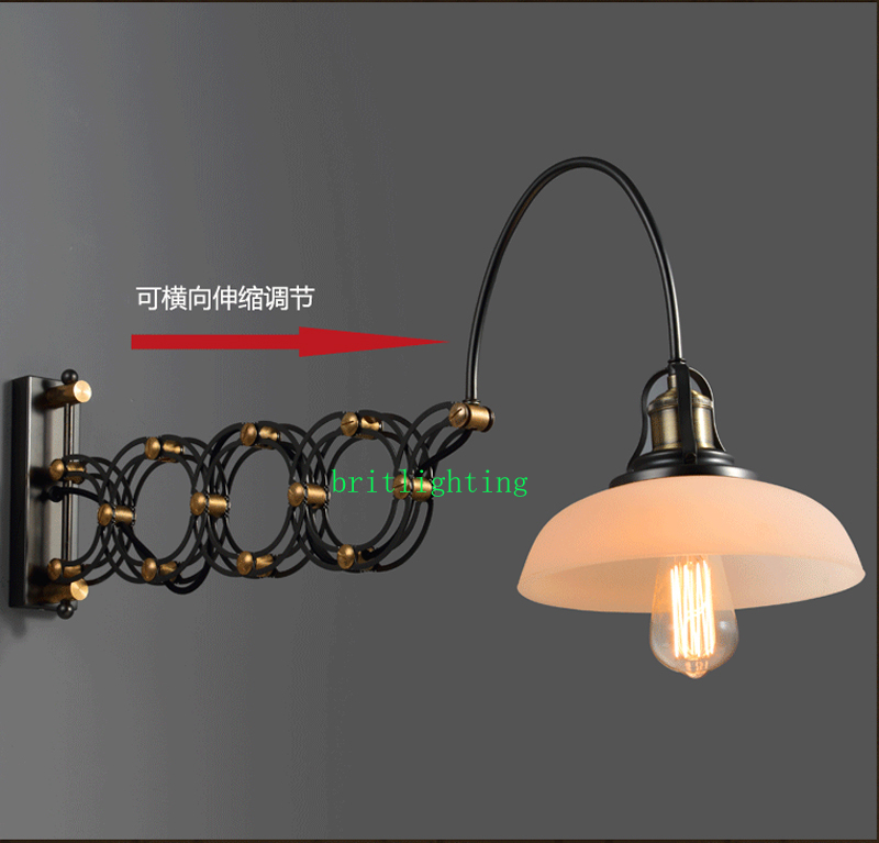 led corridor decorate wall light decorative bedroom bedside wall lighting aisle wrought iron stairway wall sconce stained glass