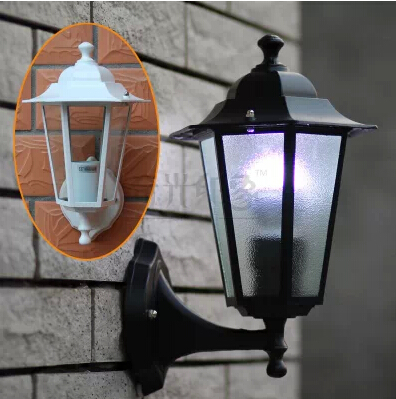 led wall light outdoor wall lights for home led bulb 27 base socket warm white/cool white 1pcs/lot