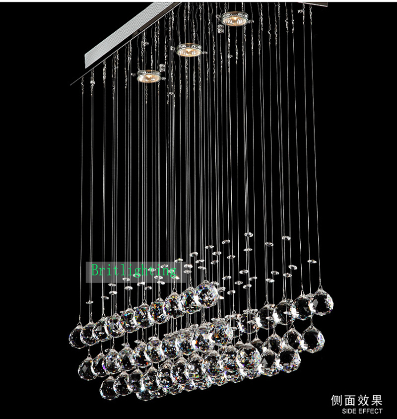 lighting restaurant lamp pendant light modern brief fashion pendant light dining room crystal lamp stainless steel lamp