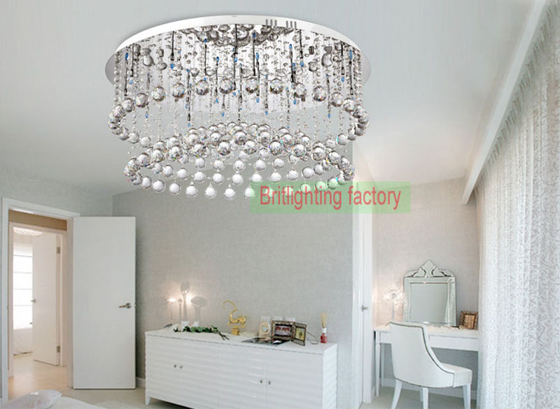 luxurious crystal ceiling mounted lamp interior lighting luxury wireless ceiling lamp crystal ledceiling lights living room