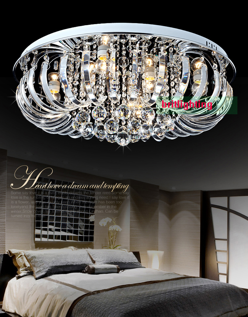 modern ceiling lamp led kitchen light bedroom lamp led ceiling lamp living room ceiling lights crystal ceiling mount light