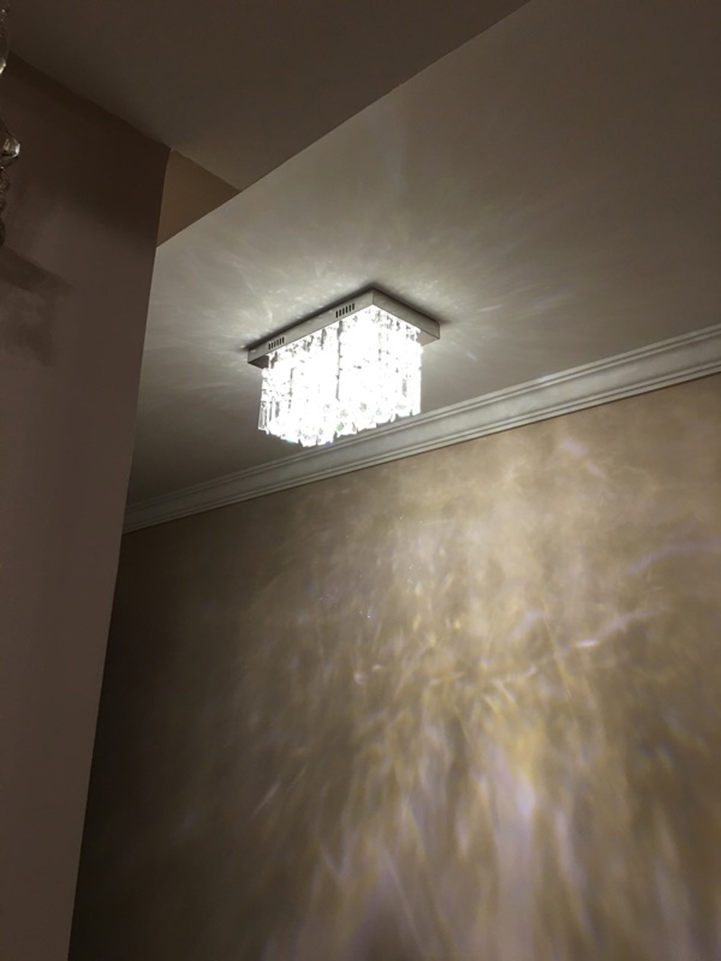 modern crystal ceiling light modern crystal lamp surface mounted crystal light aisle crystal ceiling lamp hallway hanging lamps